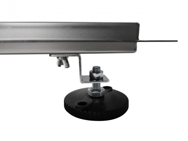 AQUALine - Odpływ liniowy podłogowy SLIM kwadrat chrom Obrotowy syfon ROZMIAR 100cm RSK01100