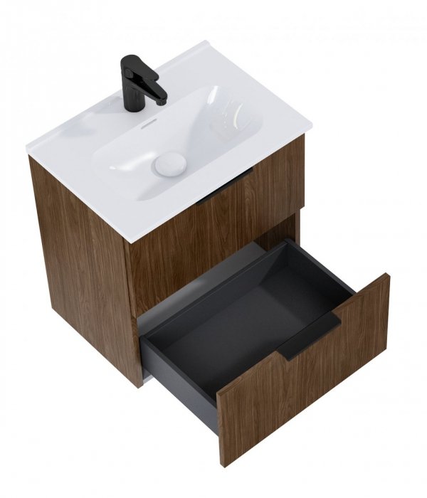 ELITA Zestaw z umywalką SET STREET PLUS 50 x 53 x 34 (cm) 2S ORZECH LINCOLN PDW 168901/RE020500107060