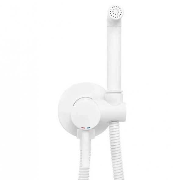 REA - Bateria Bidetowa LOOP White/Biała