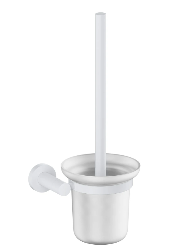 OMNIRES szczotka toaletowa wisząca MODERN PROJECT biały mat MP60620WM