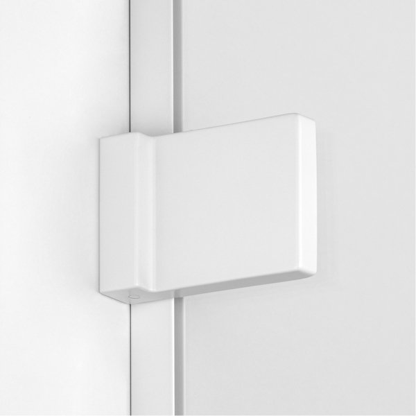 NEW TRENDY Kabina prysznicowa Avexa White 100x80, pojedyncze drzwi EXK-2714/EXK-2744
