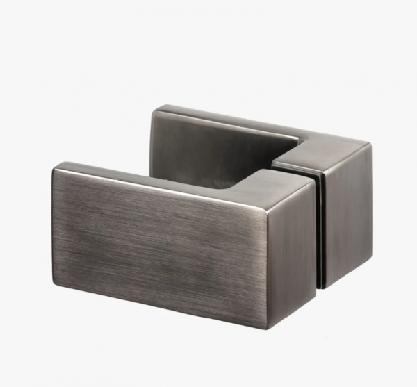 NEW TRENDY Kabina prysznicowa 80x120x200 Avexa Gunmetal Brushed pojedyncze drzwi EXK-3323/EXK-3353