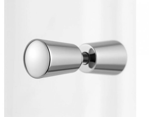 REA - Kabina Prysznicowa PRIMO SWING CHROM uchylne drzwi 100 + ścianka 70