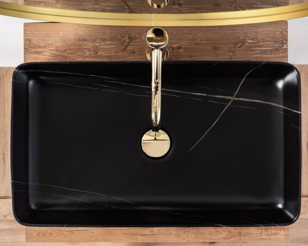 NEW TRENDY Parawan nawannowy New Soleo Black, jednoelementowy, stały  70x140 P-0079