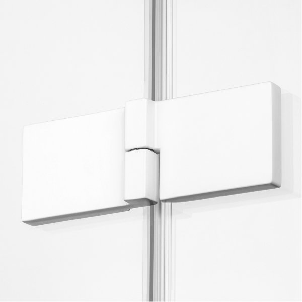 NEW TRENDY Kabina prysznicowa Avexa White 100x80, pojedyncze drzwi EXK-2714/EXK-2744