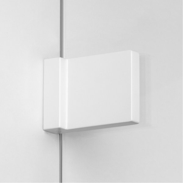 NEW TRENDY Kabina prysznicowa Avexa White 100x70, pojedyncze drzwi EXK-2713/EXK-2743