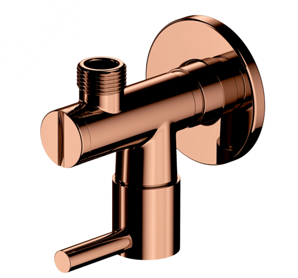 OMNIRES zawór kątowy miedź połysk 8857CP