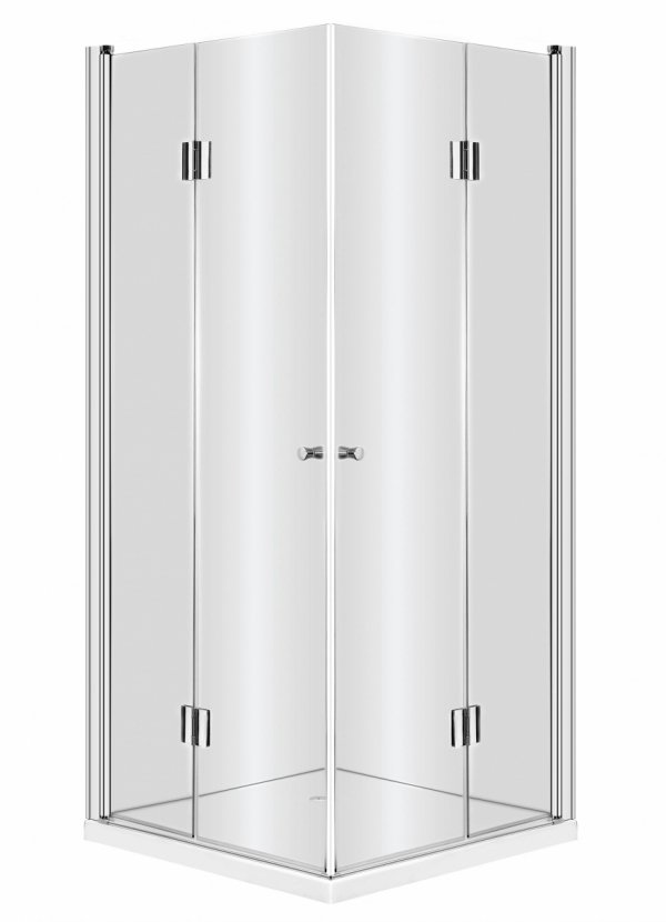 DEANTE Kabina prysznicowa kwadratowa drzwi składane KERRIA 90x90 KTK 041P