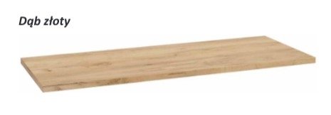 AQUAFORM - blat umywalkowy OTTIMA 90 pełny 90X2,5X46 Dąb złoty  AQ.401-1709090