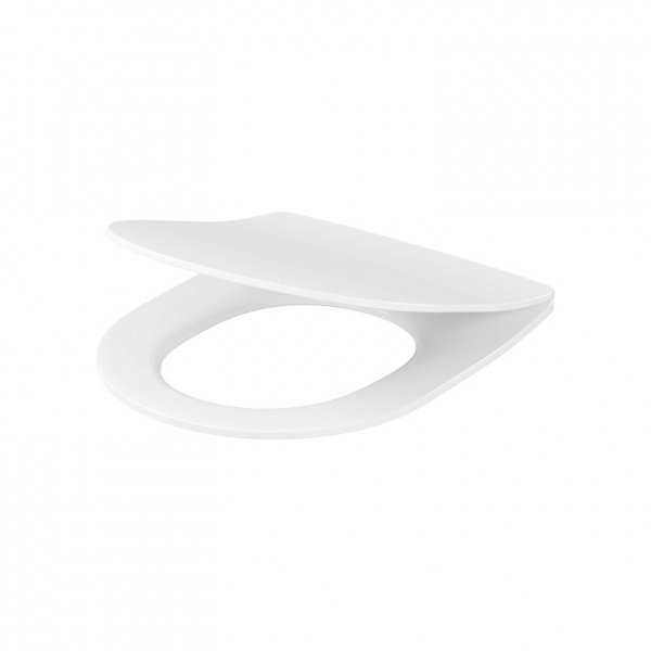 CERSANIT SET C822: MISKA ZAWIESZANA ZEN PRO OVAL CERSANIT VORTEX Z DESKĄ DUROPLASTOWĄ MOONWAY SPOT SLIM Z PODŚWIETLENIEM LED S4006-005