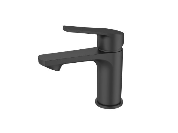 SEA HORSE - Bateria umywalkowa stojąca FOGO BLACK czarna  BJV104B