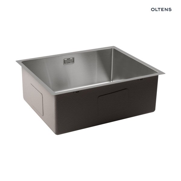Oltens Hydda zlewozmywak stalowy 54x44 cm 1 komorowy stal szlachetna polerowana 71104100