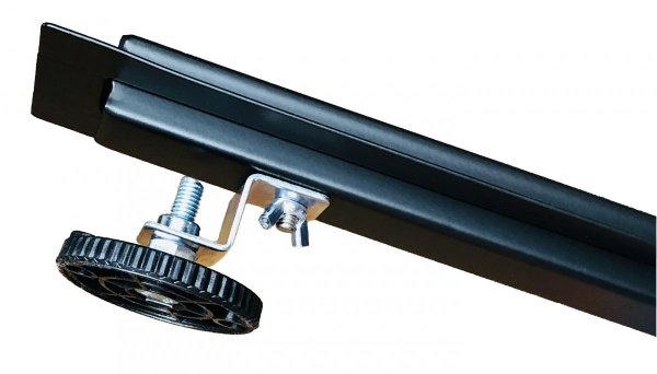 AQUALine - Odpływ liniowy podłogowy SLIM Kwadrat CZARNY Matowy Obrotowy syfon ROZMIAR 70cm RSK01BK700