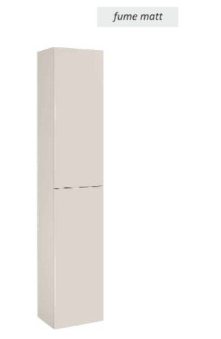AQUAFORM - słupek wiszący dwu drzwiowy MADRID fume matt  AQ.401-164365
