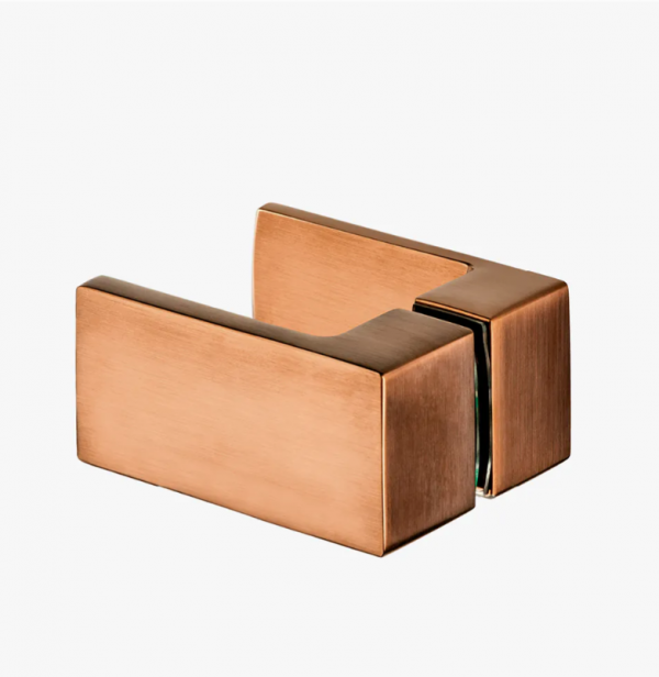 NEW TRENDY Kabina prysznicowa 90x100x200 Avexa Copper Brushed, podwójne drzwi EXK-3672