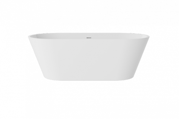 BESCO Wanna wolnostojąca Deeva 150x75 + maskownica odpływu złota #WWA-150-DZL