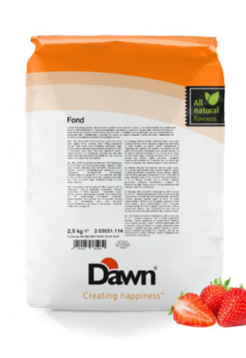 Fond Strawberry | Stabilizator do śmietany truskawka | Dawn Foods | 2,5kg