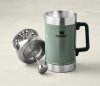 Dzbanek termiczny z zaparzaczem do kawy STANLEY French Press Classic 1400 ml zielony