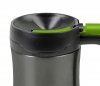 Kubek termiczny CONTIGO Fulton 355 ml z rączką grafitowy/zielony