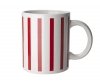 Zestaw czterech kubków ceramicznych 320 ml w pudełku czerwony Scarlet Moments