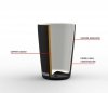 Kubek ceramiczny termiczny Sigg NESO CUP 300 ml biały Creme White