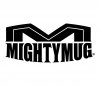 logo mighty mug