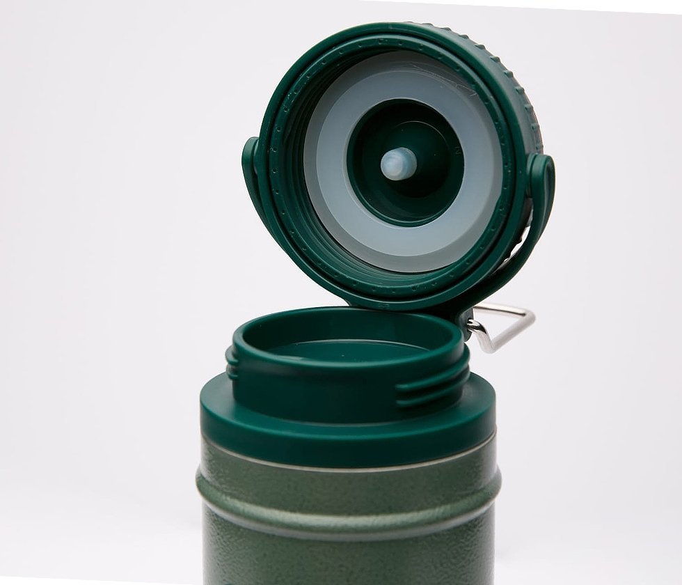 Stanley classic vacuum travel press mug sales