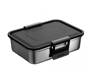 Metalowy Lunchbox MIZU 2150 ml (czarny) Black
