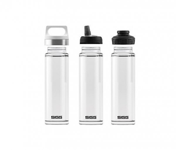 Termos szklany SIGG WMB z zaparzaczem HOT &amp; COLD Glass 400 ml Midnight