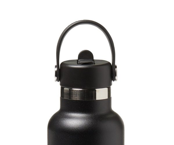 Zakrętka, korek z ustnikiem Hydro Flask Standard Mouth Flex Straw Cap czarny