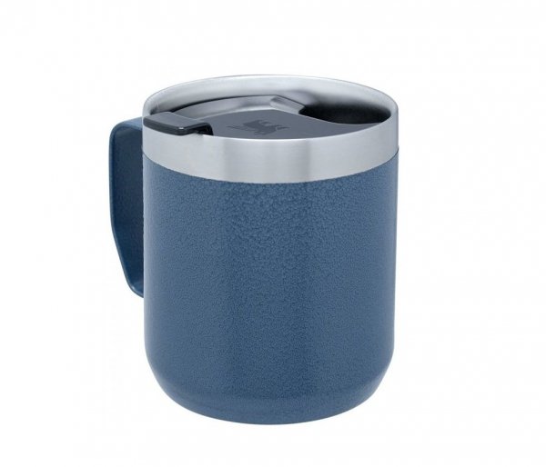 Kubek termiczny kempingowy Stanley Classic Camp Mug 350 ml niebieski Hammertone Lake