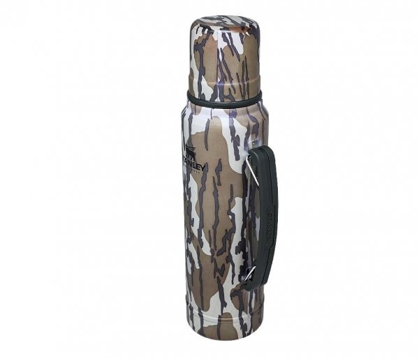 Termos stalowy Stanley LEGENDARY CLASSIC 1000 ml z rączką brązowy CAMO MOSSY OAK