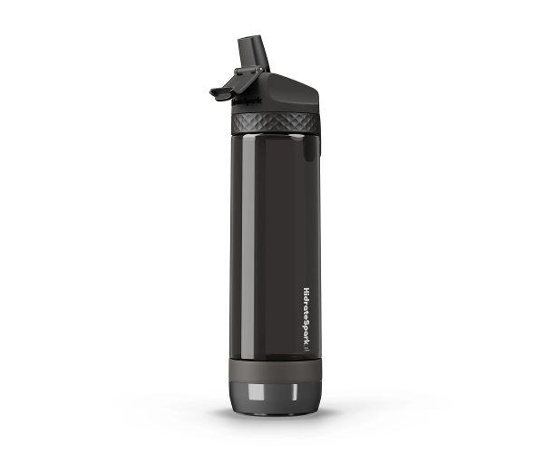 Inteligentny bidon HidrateSpark PRO Lite 710 ml Bluetooth z Tritanu czarny Black