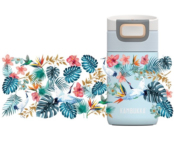 Kubek termiczny Kambukka Etna 300 ml Paradise Flower