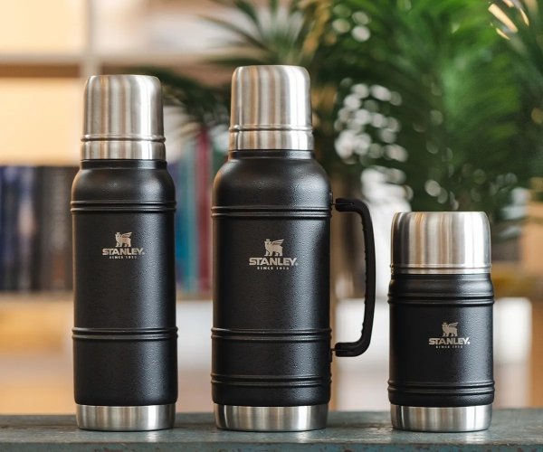 Termos The Artisan Stanley 1000 ml z rączką czarny black moon