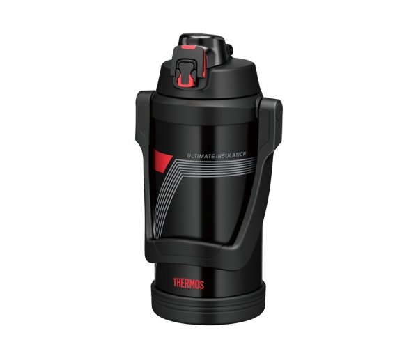Termos nawadniający Thermos Sport 2000 ml z rączką czarny