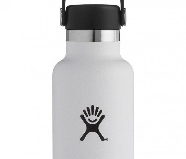 Butelka termiczna Hydro Flask 709 ml Standard Mouth With Flex Cap biały