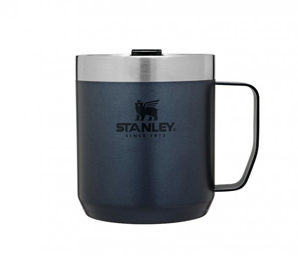 Kubek termiczny kempingowy Stanley Classic Camp Mug 350 ml granatowy