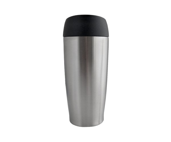 Kubek termiczny TERMO-TEC na klik 360 ml stalowy Stainless Steel