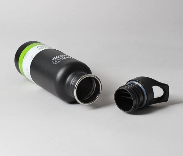 Butelka Klean Kanteen Classic z nakrętką Sport Cap 800 ml shale black czarny