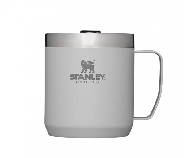Kubek termiczny kempingowy Stanley Classic Camp Mug 350 ml biały ASH