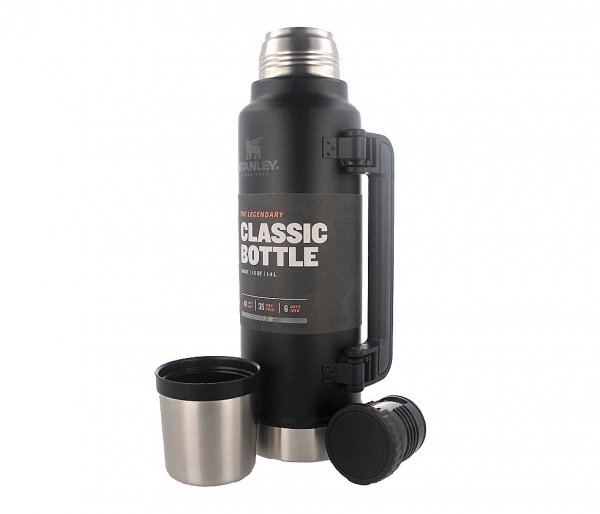 Termos stalowy Stanley LEGENDARY CLASSIC 1400 ml z rączką czarny