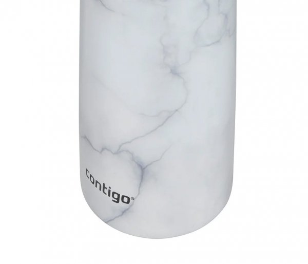 Kubek termiczny CONTIGO Pinnacle Couture 420 ml biały White Marble