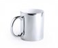 Kubek ceramiczny Chroma Silver 350 ml (srebrny) 