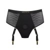 HARNESS LINGERIE IDYLLE - XL - BLACK