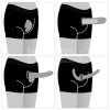 Chic Strap-On shorts (36 - 39 inch waist) Black