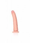 Slim Realistic Dildo with Suction Cup - 7/ 18 cm