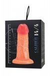 Realistic dildo Caliber 14/4 , PVC, flesh,  length 14cm, diameter 4cm