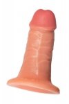 Realistic dildo Caliber 14/5 , PVC, flesh,  length 14cm, diameter 5cm