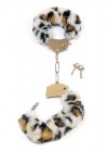 Kajdanki Fetish B - Series- Furry Cuffs Leopard